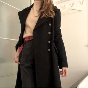 Rugby Ralph Lauren XS 100% Wool Military Style Coat